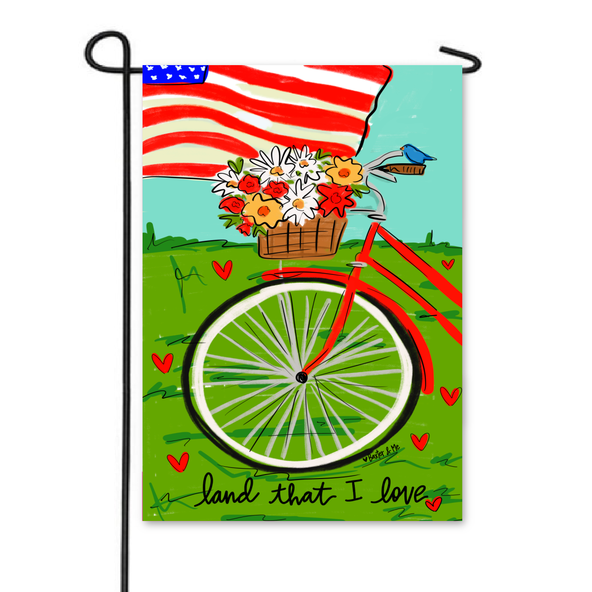 Land That I Love Garden Flag