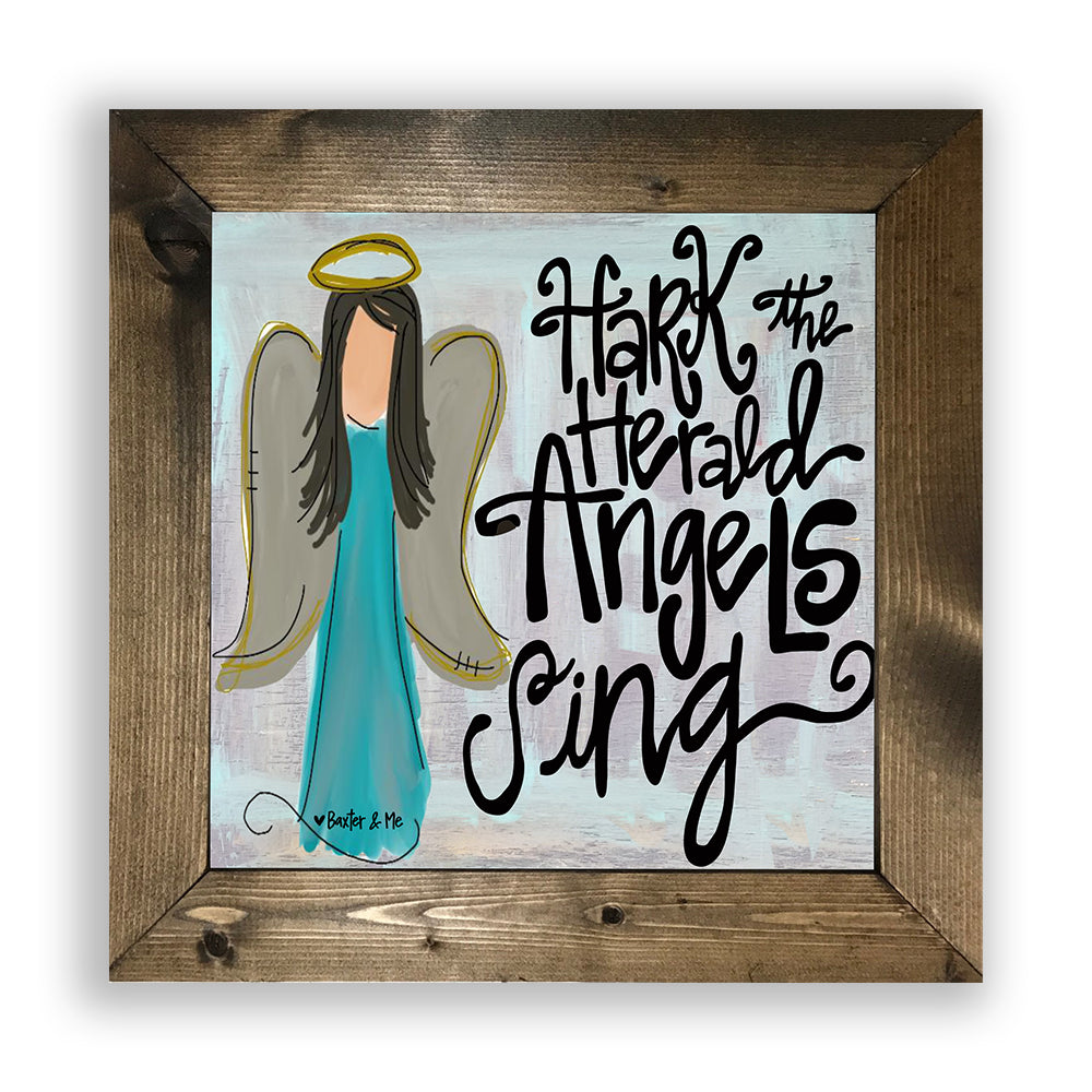 Hark The Herald - Framed Art