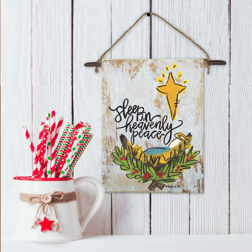Heavenly Peace Mini Wall Hanging