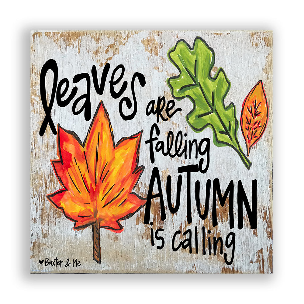 Autumn Is Calling - Wrapped Canvas