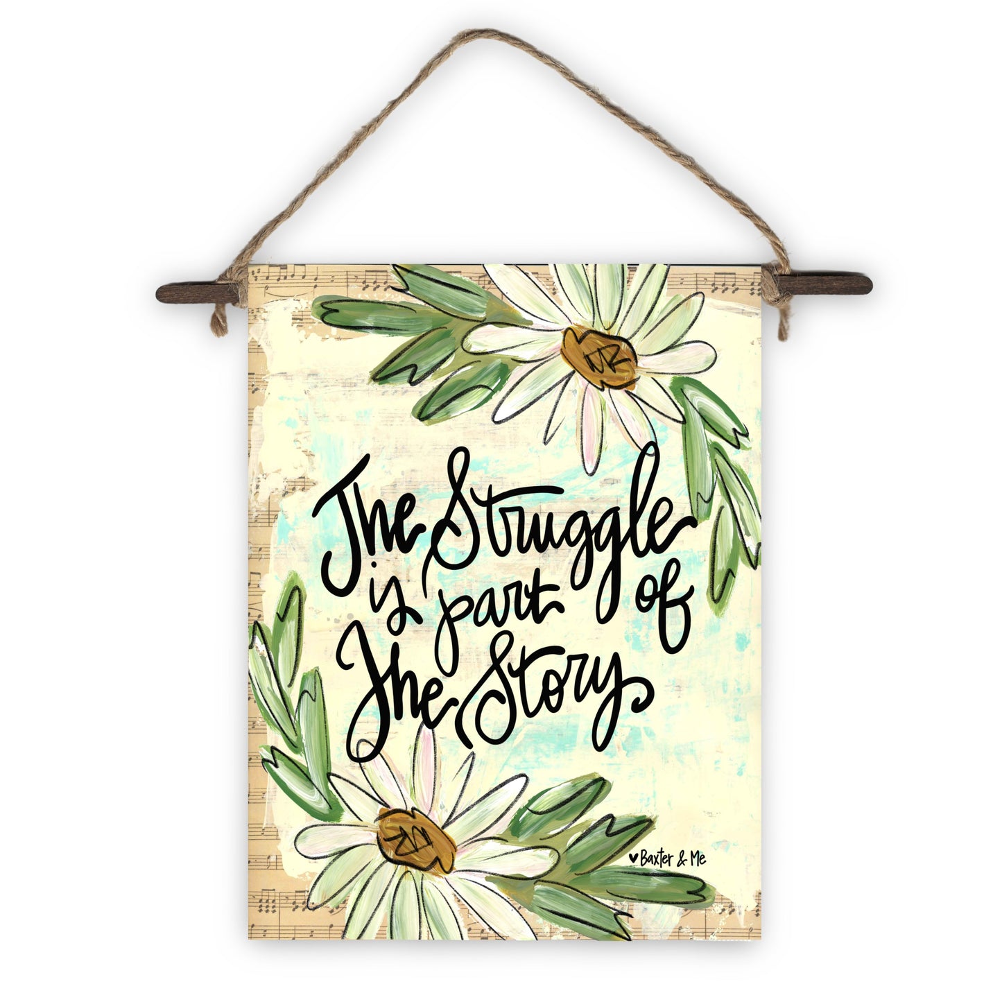 Struggle Story Mini Wall Hanging