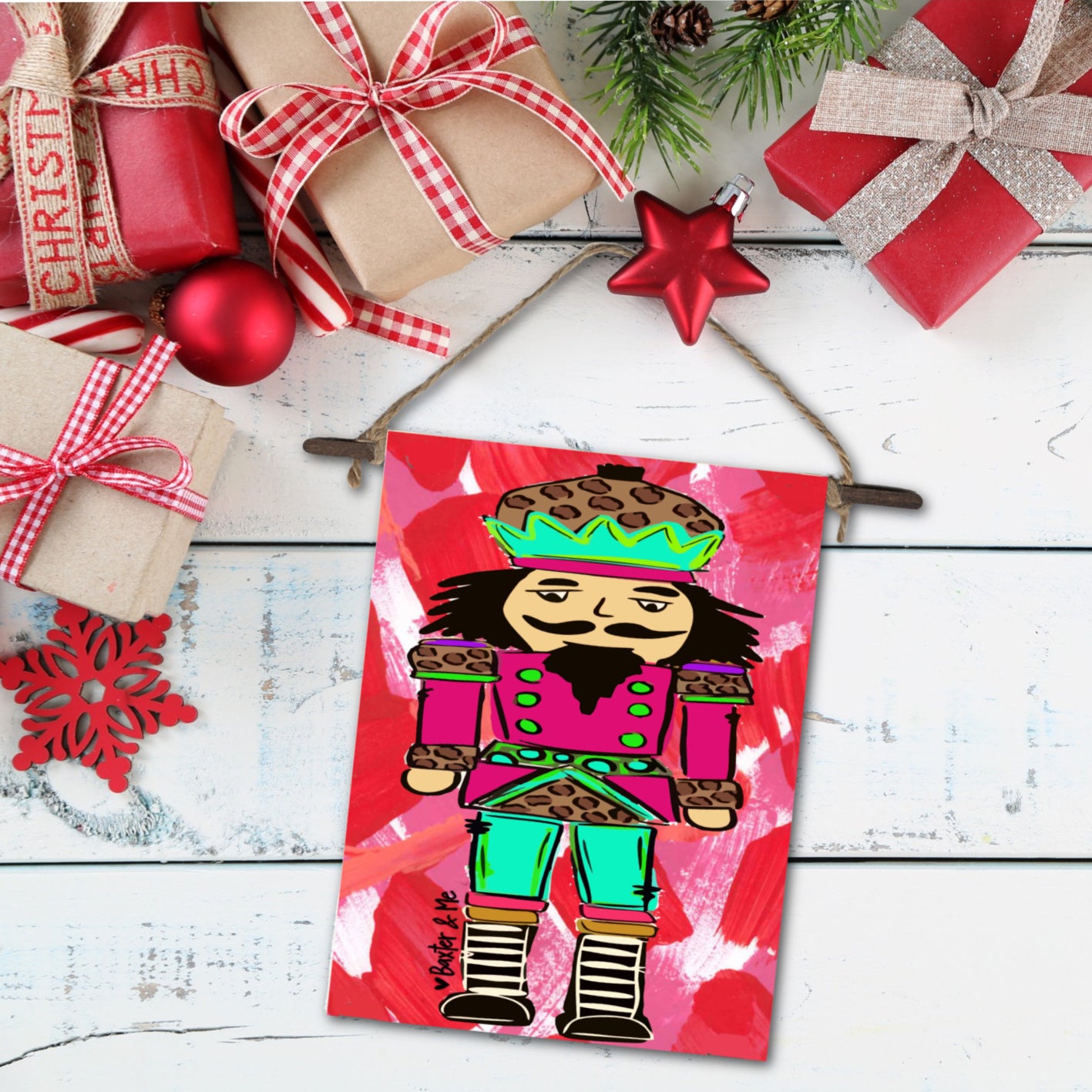 Playful Nutcracker Mini Wall Hanging
