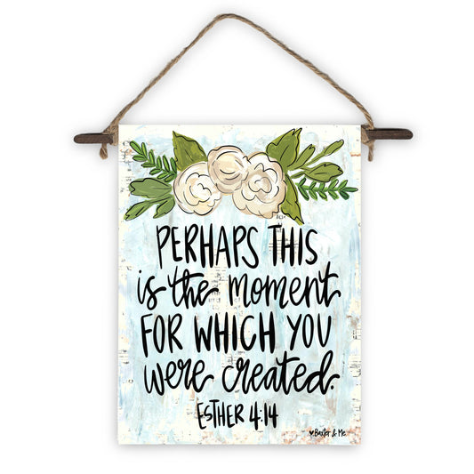 Moment You Were Created Mini Wall Hanging