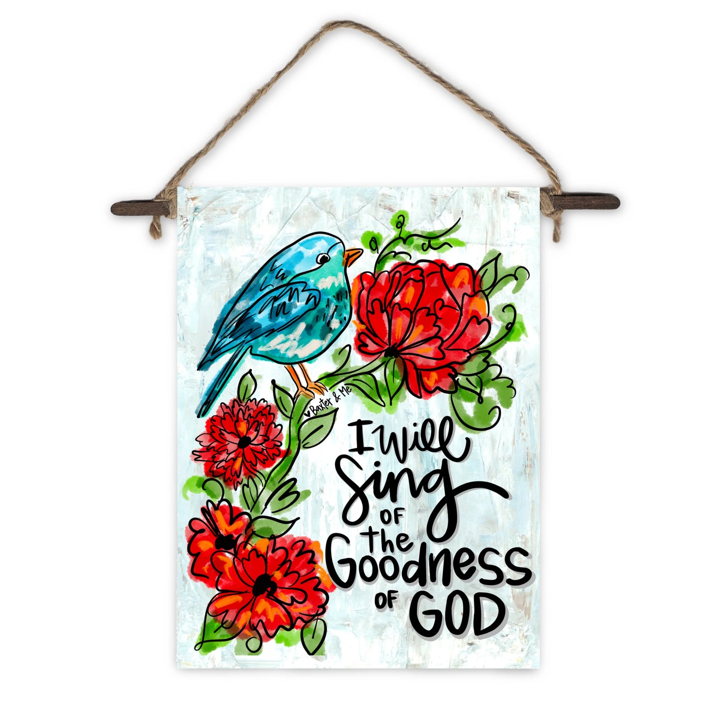 Goodness of God Mini Wall Hanging