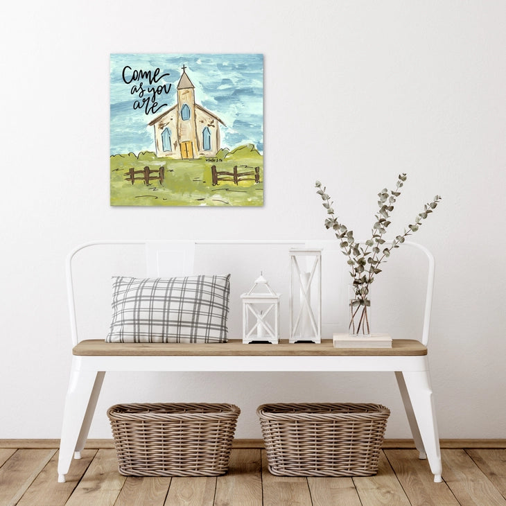 Come As You Are - Wrapped Canvas