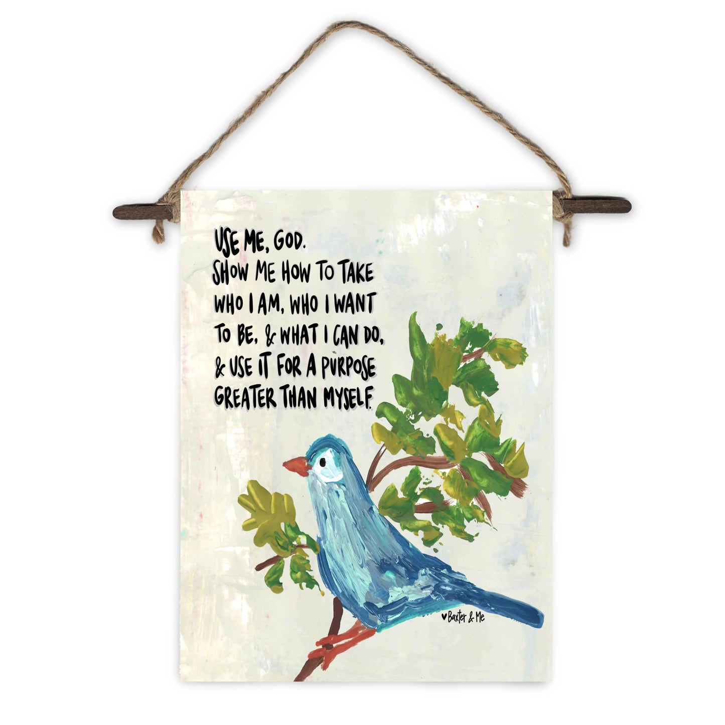 Use Me Mini Wall Hanging