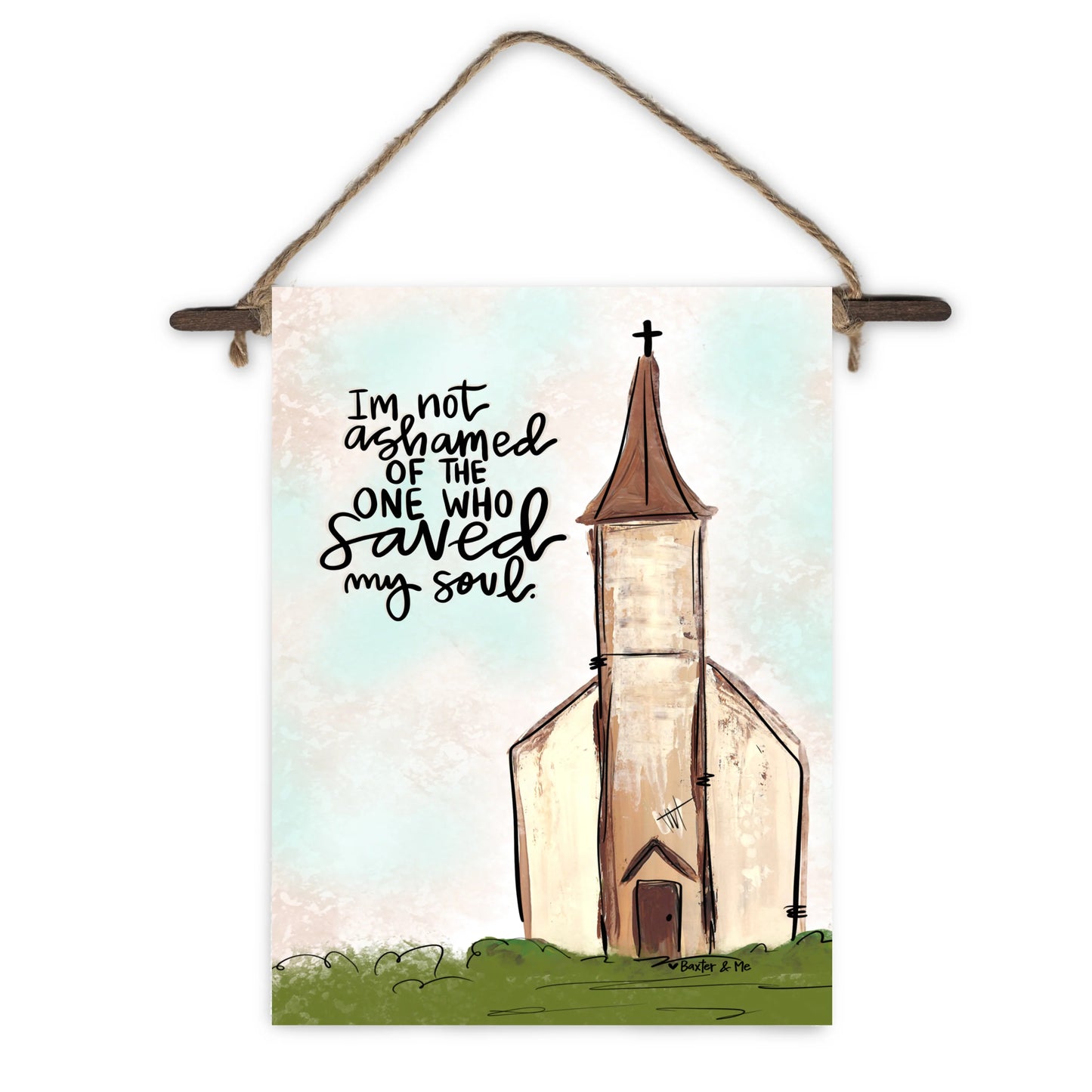 I'm Not Ashamed Mini Wall Hanging