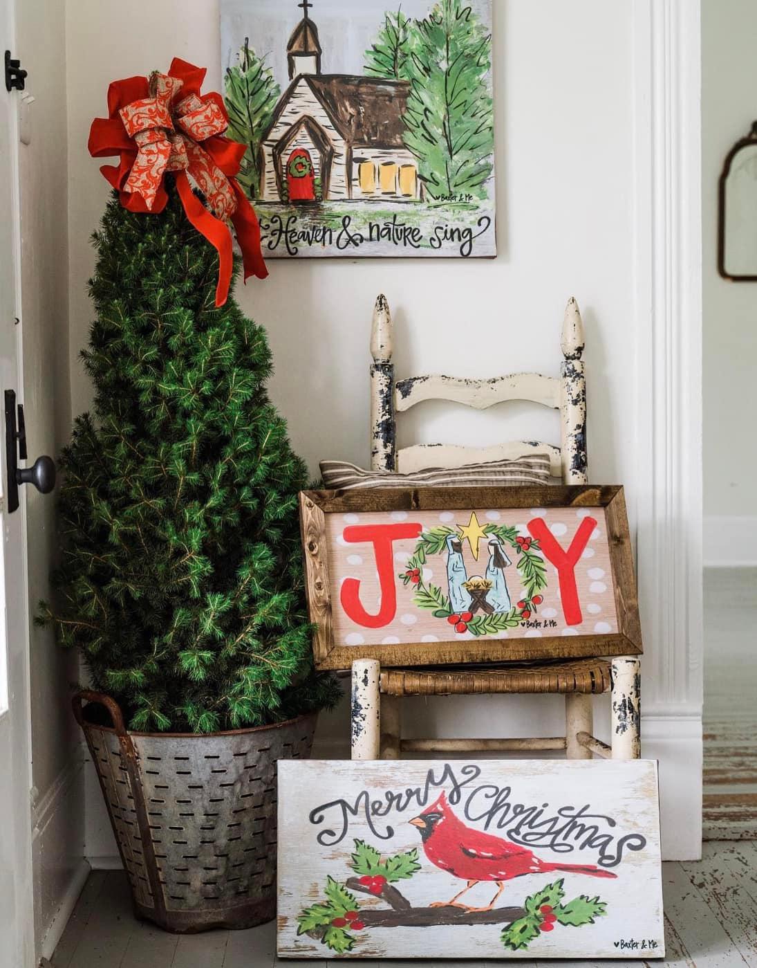 Joy Nativity - Framed Art