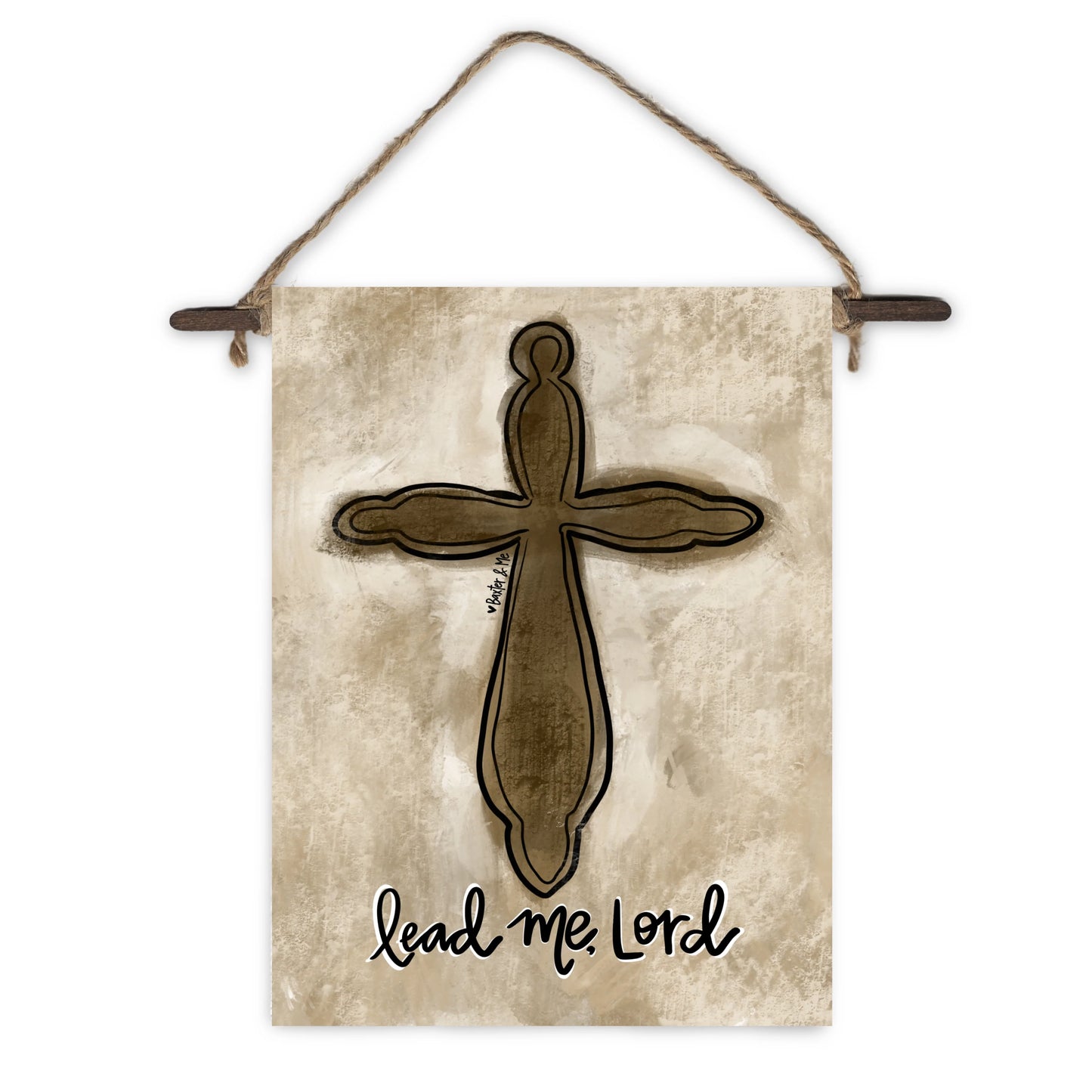 Lead Me Lord Mini Wall Hanging