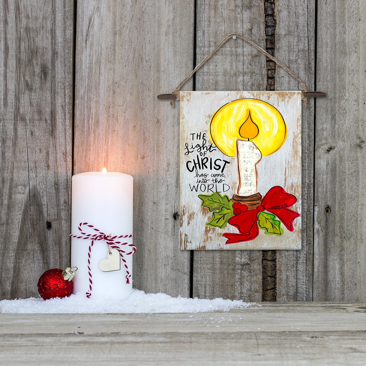 Light of Christ Mini Wall Hanging