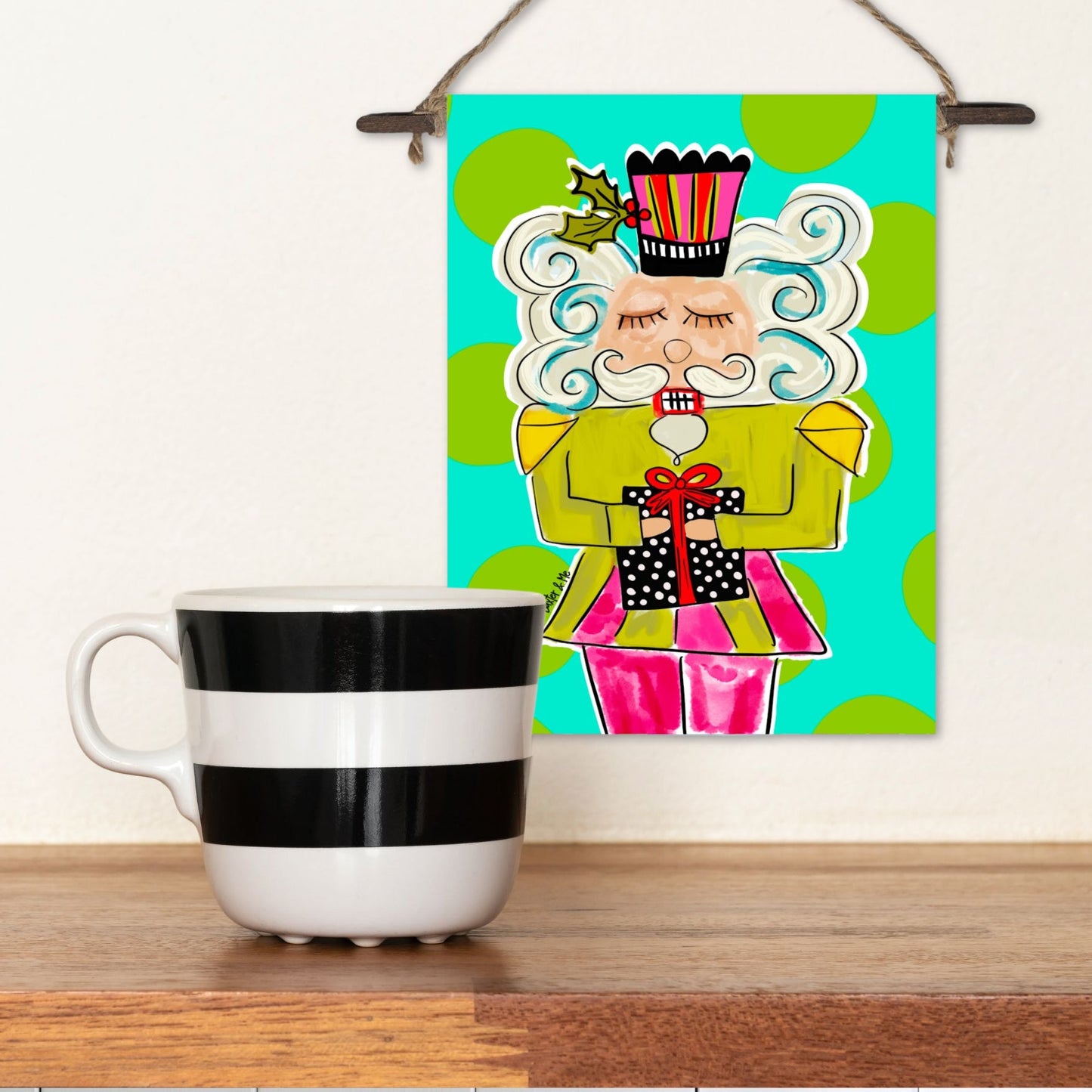 Funky Nutcracker Mini Wall Hanging