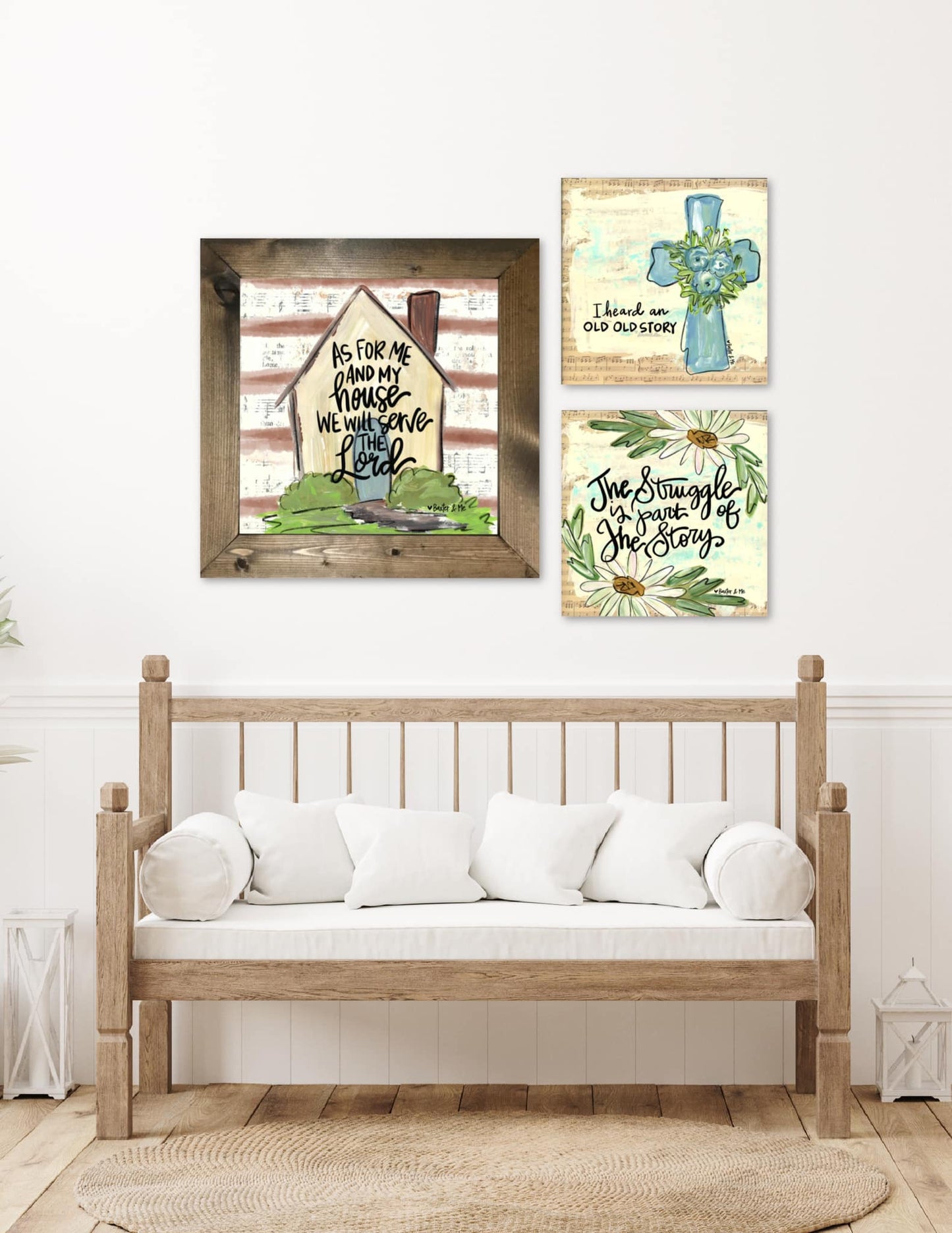Struggle Story - Wrapped Canvas