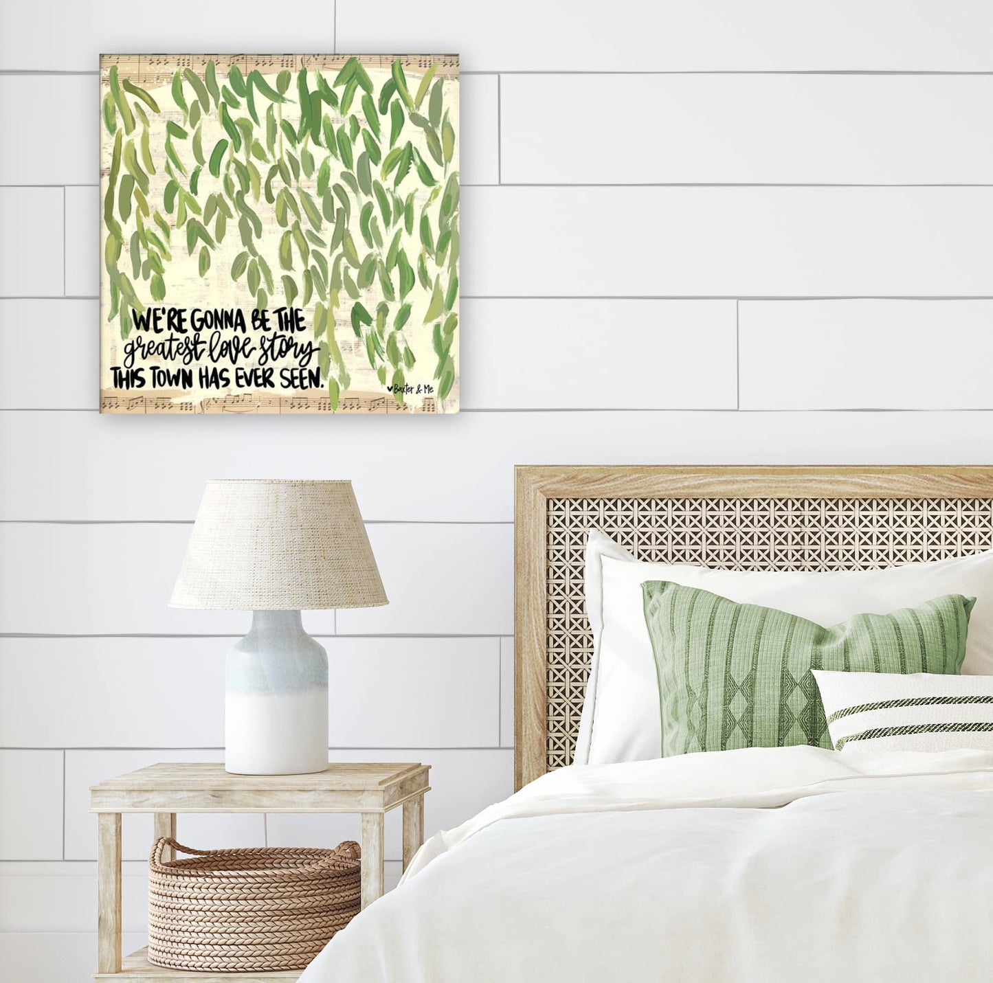 Greatest Love Story - Wrapped Canvas