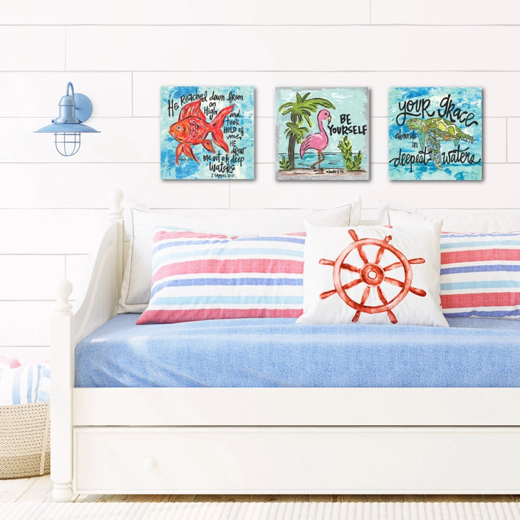 Sea Turtle - Wrapped Canvas