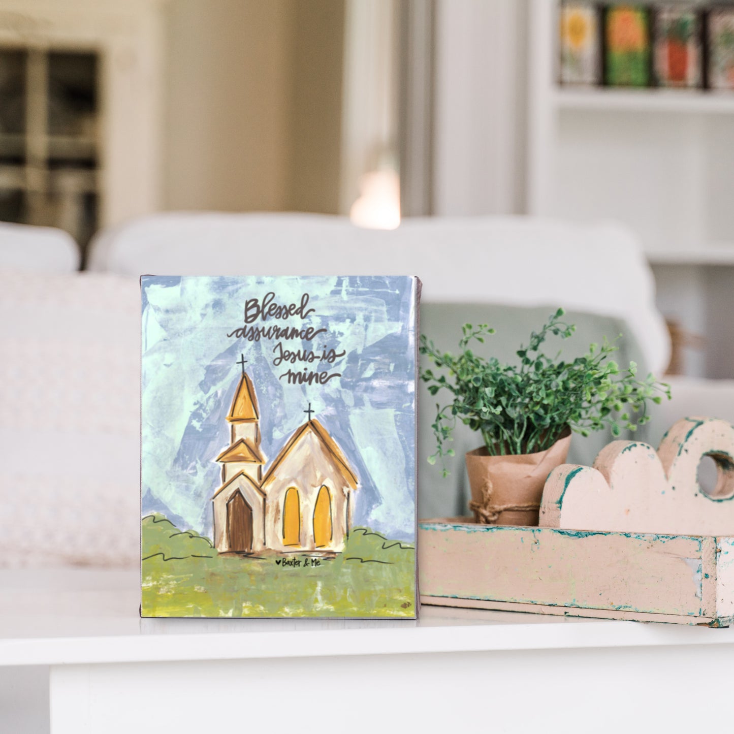 Blessed Assurance - Wrapped Canvas