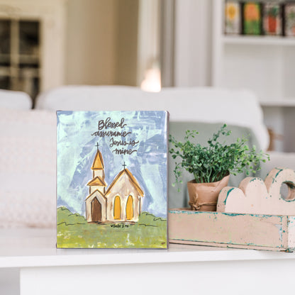 Blessed Assurance - Wrapped Canvas
