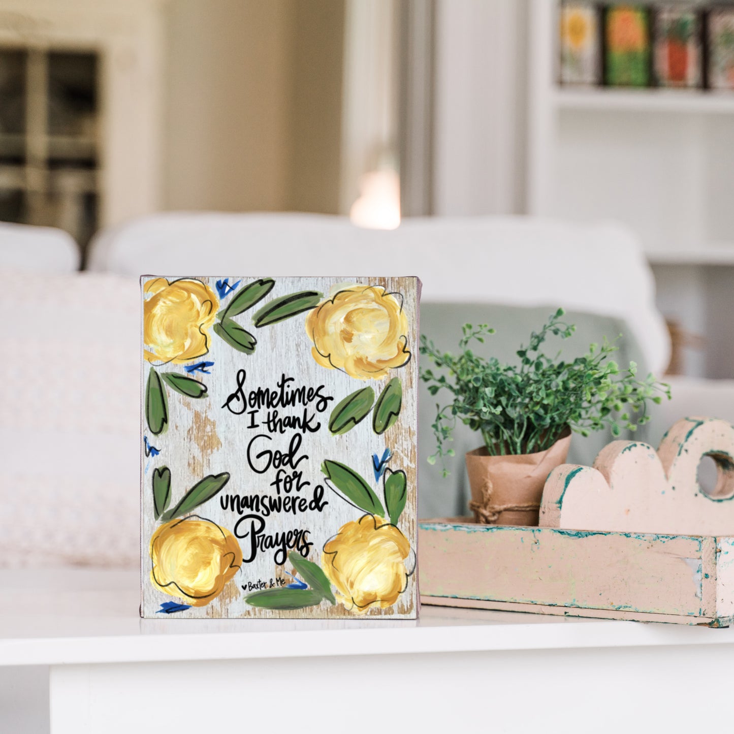 Unanswered Prayers Wrapped Canvas