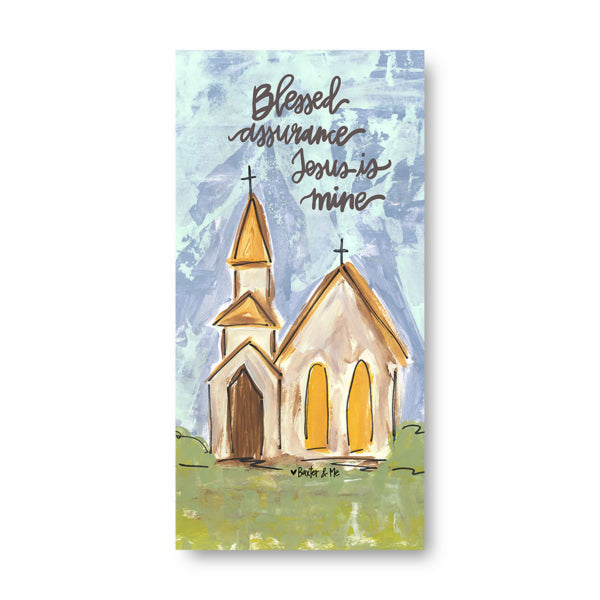 Blessed Assurance - Wrapped Canvas