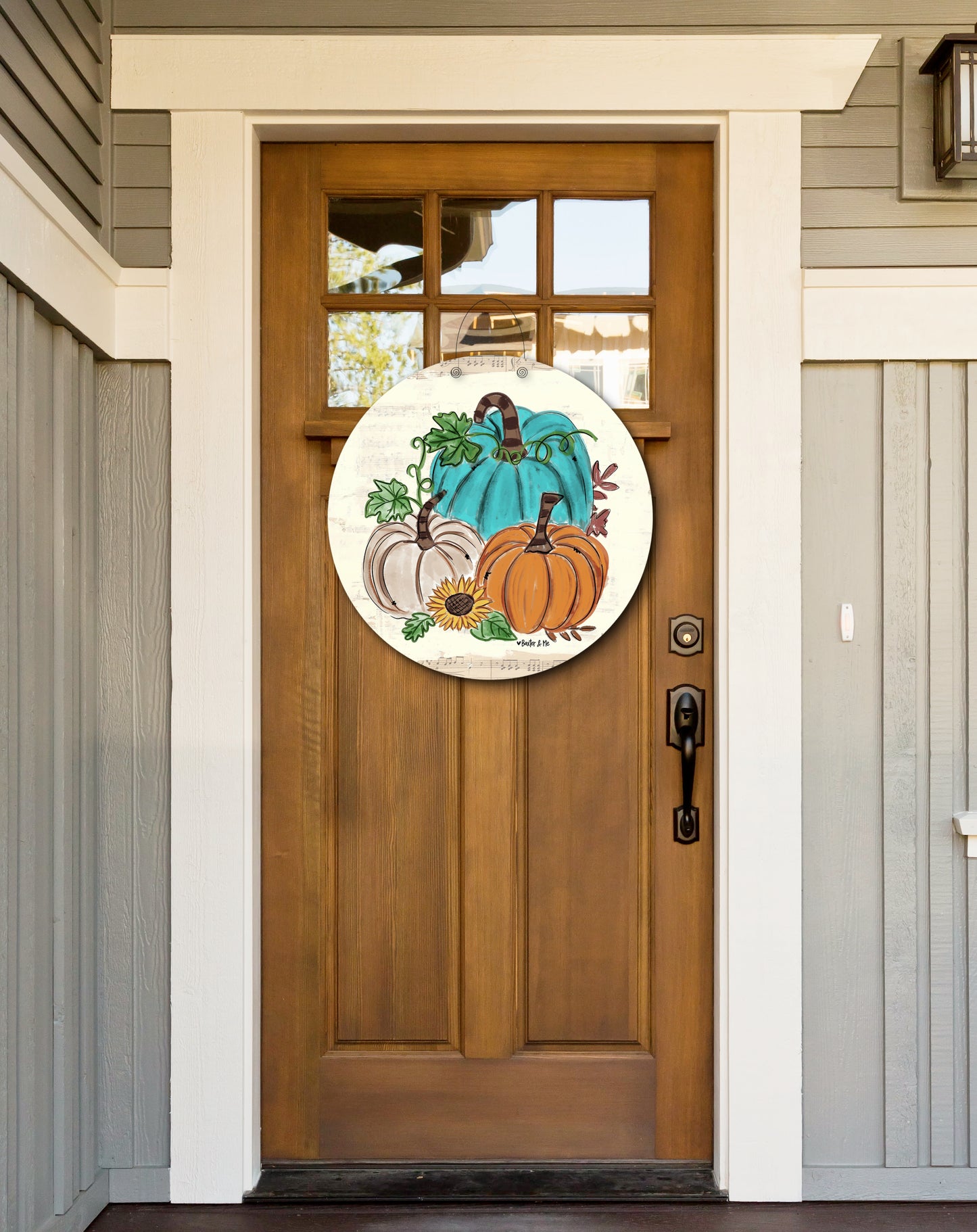 Pumpkins Door Hanger