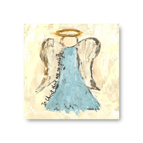 In Christ, No Goodbyes - Wrapped Canvas