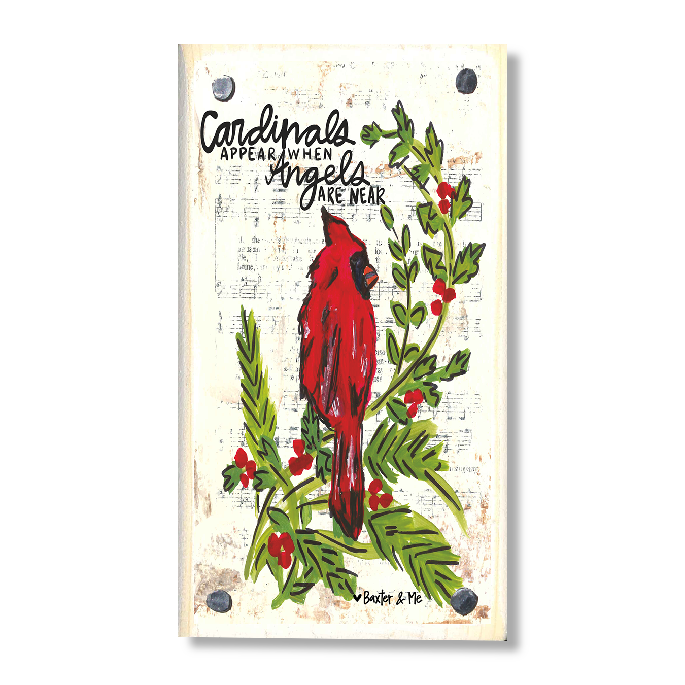 Cardinal Happy Block