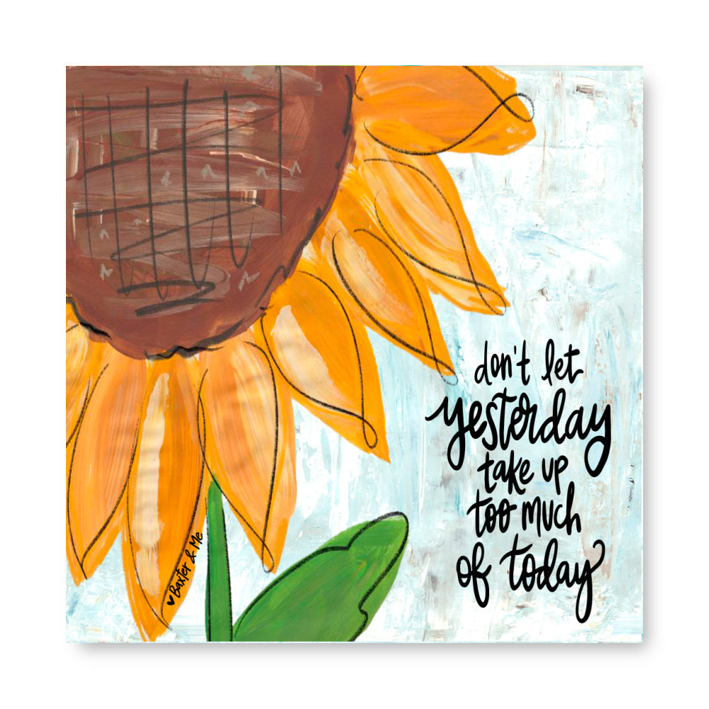 Yesterday Wrapped Canvas