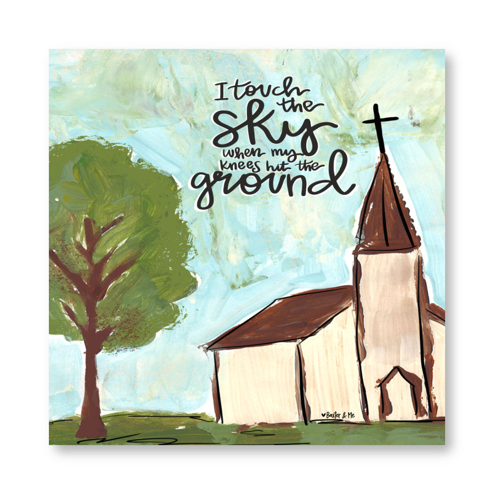 Touch the Sky Wrapped Canvas