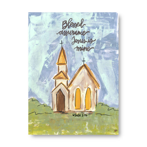 Blessed Assurance - Wrapped Canvas