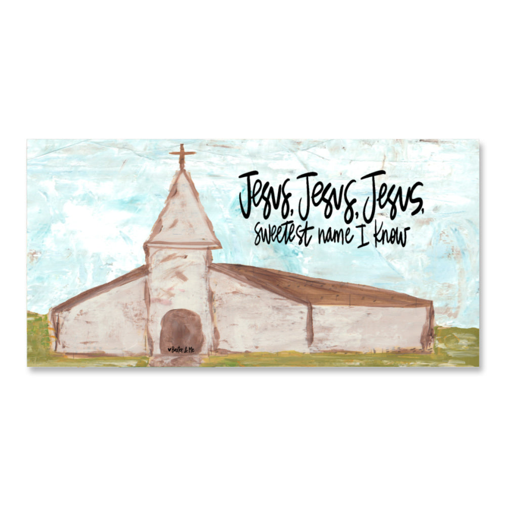 Sweetest Name I Know Wrapped Canvas