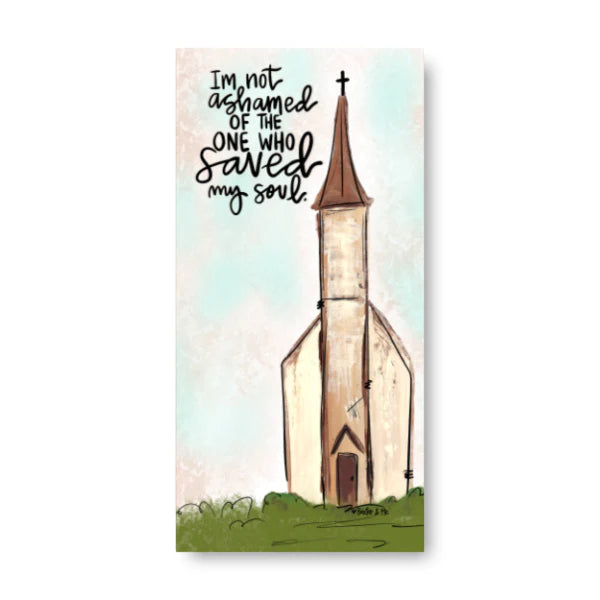 I'm Not Ashamed Wrapped Canvas