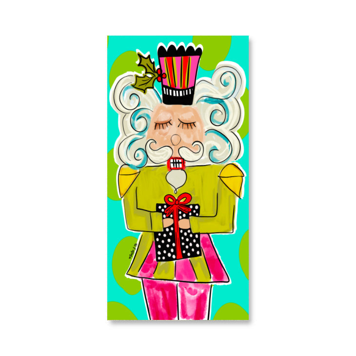 Funky Nutcracker Wrapped Canvas