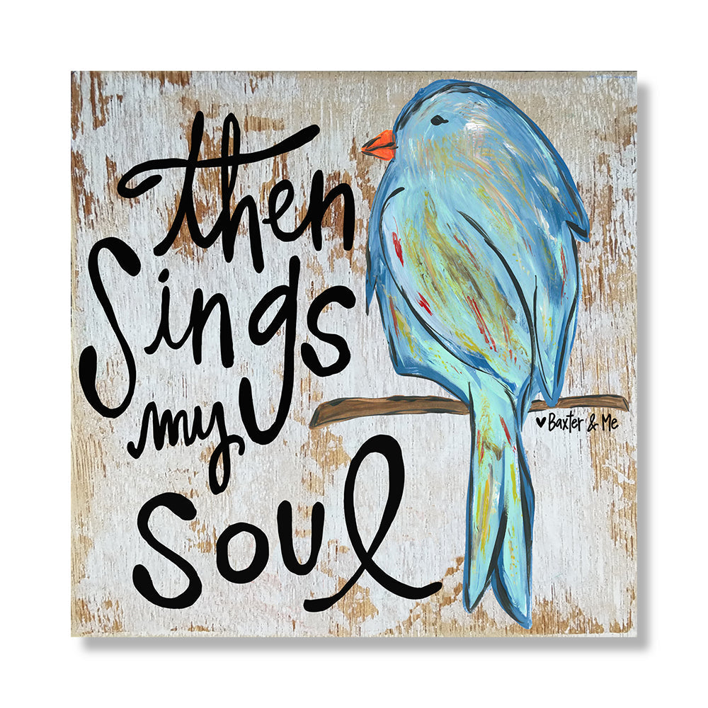 Then Sings My Soul - Wrapped Canvas
