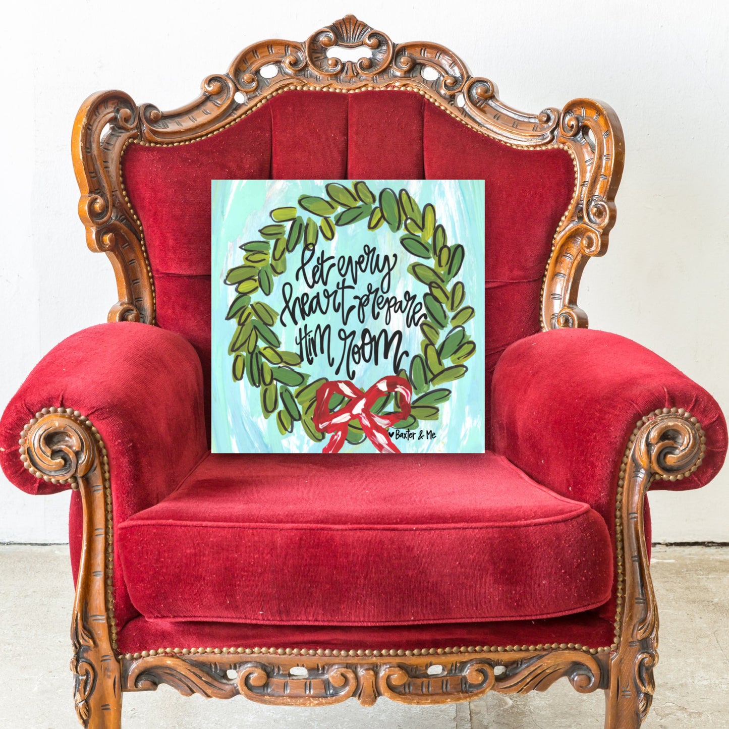 Prepare Him Room - Wrapped Canvas