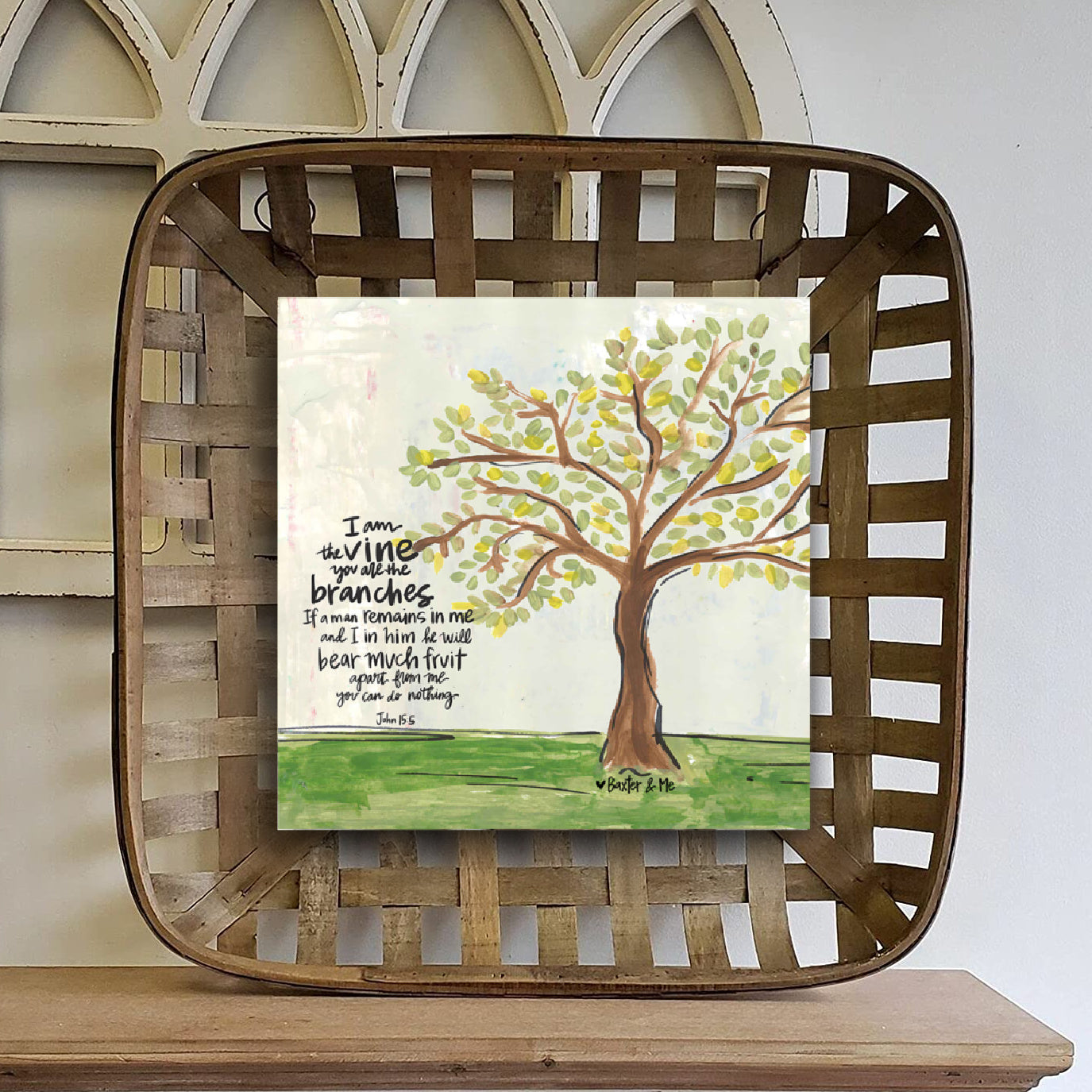 Vine & Branch - Wrapped Canvas