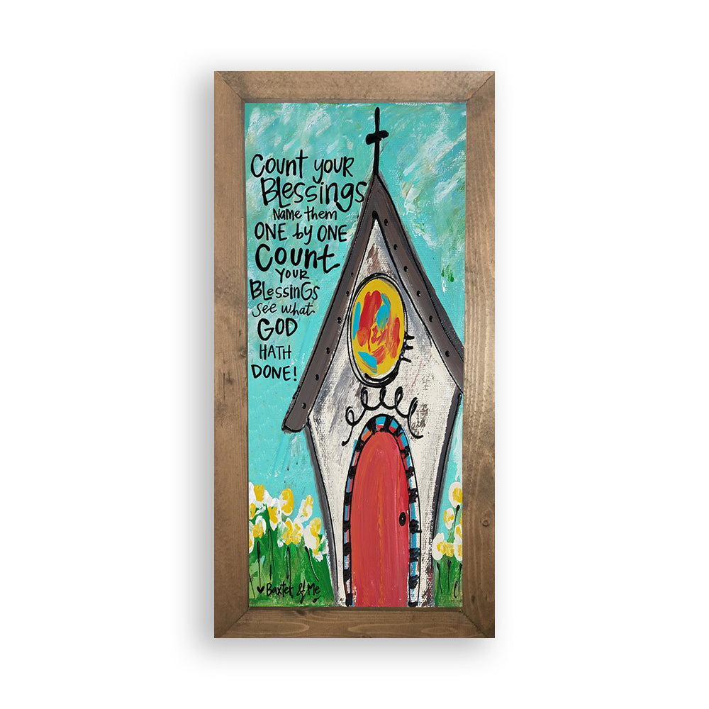 Count Your Blessings - Framed Art