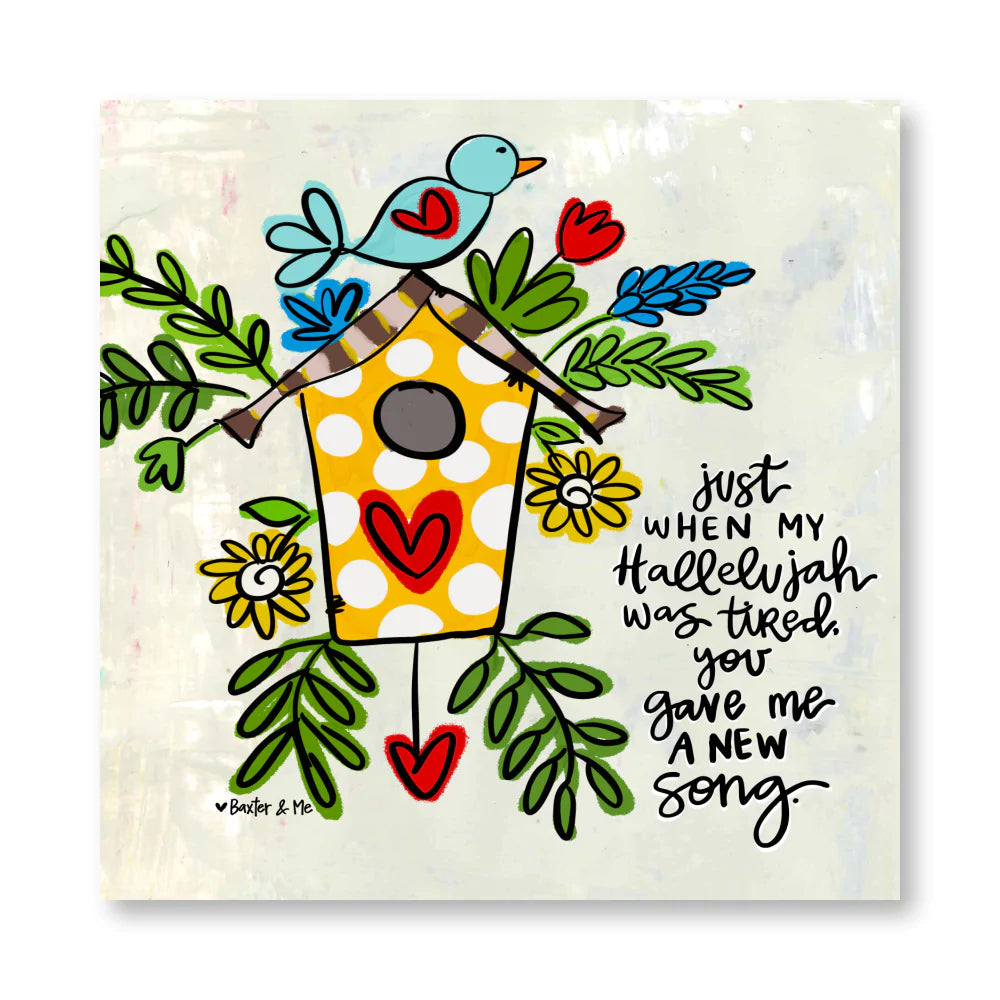 New Song Wrapped Canvas