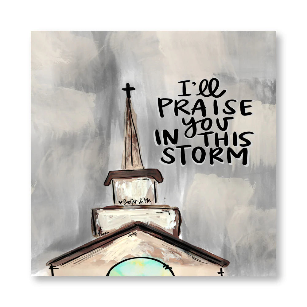 Praise You Wrapped Canvas