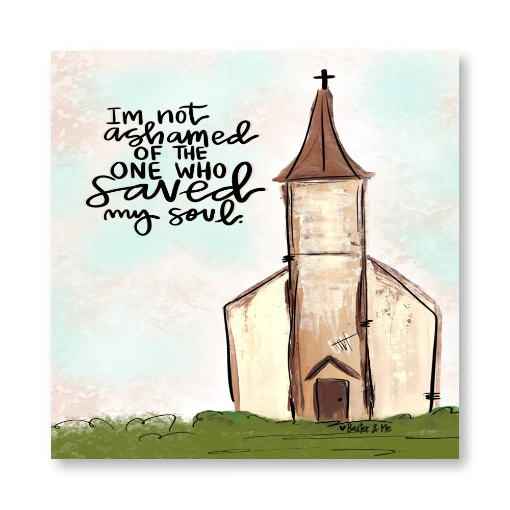 I'm Not Ashamed Wrapped Canvas