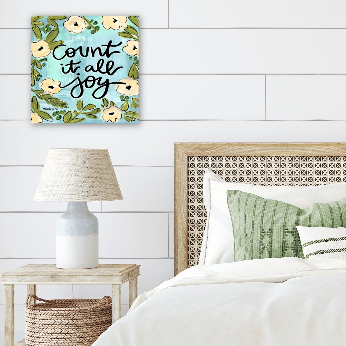 Count it All Joy Wrapped Canvas