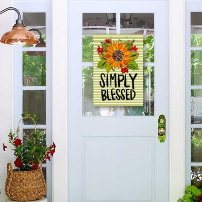 Simply Blessed Door Hanger