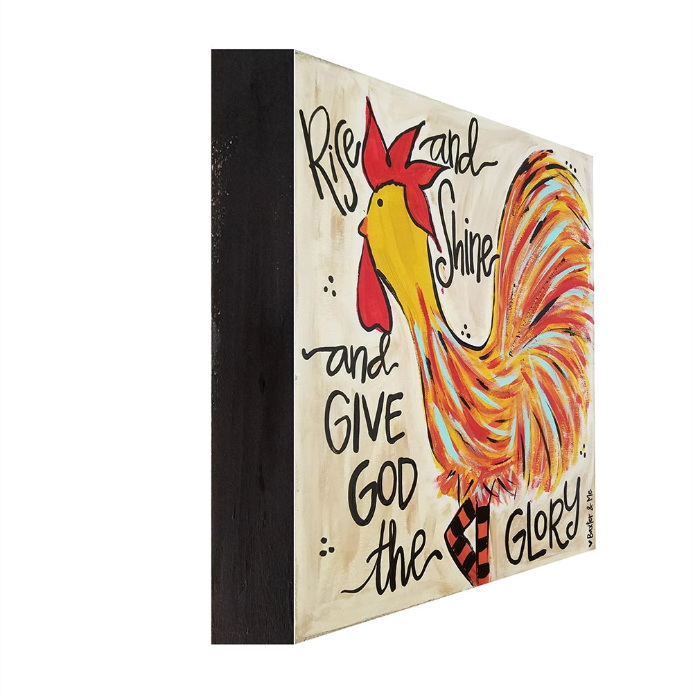 Rise & Shine - Wrapped Canvas