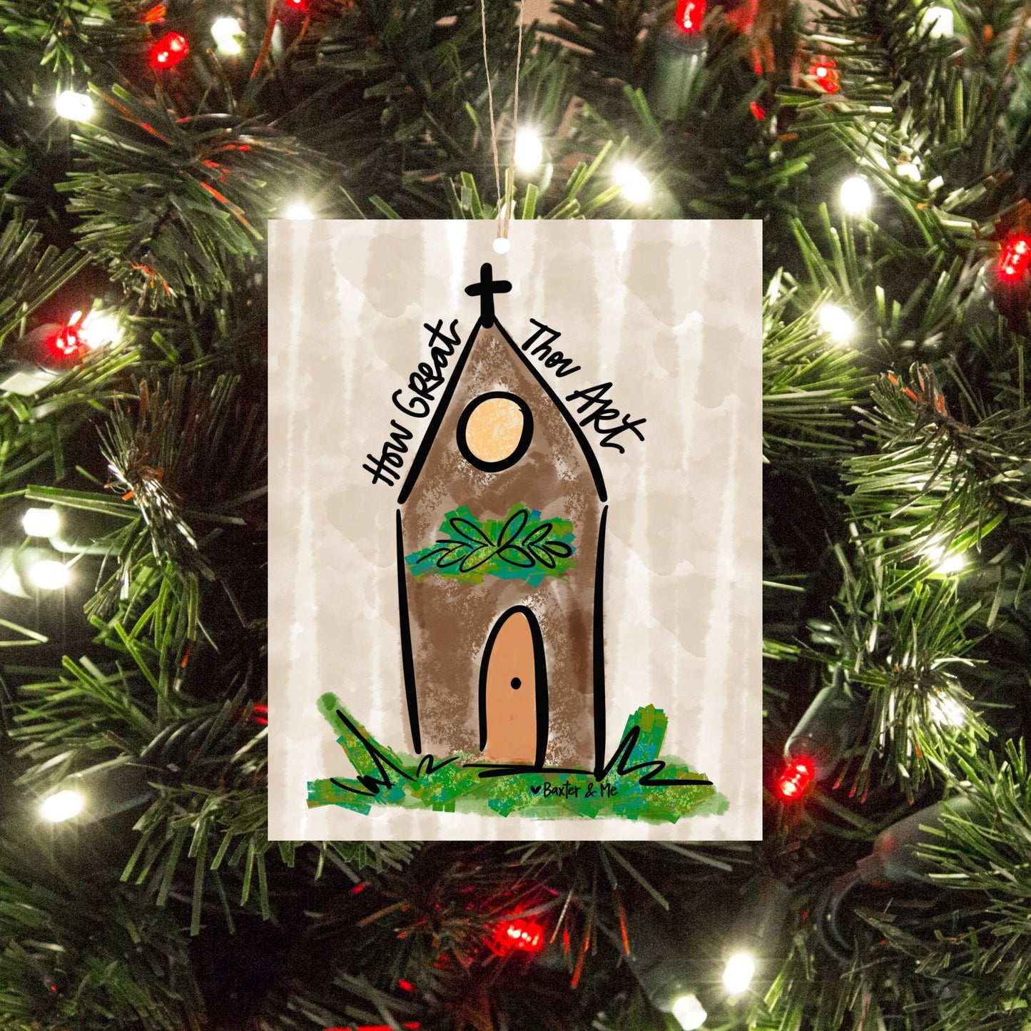 How Great Thou Art Ornament