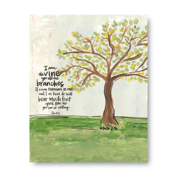 Vine & Branch - Wrapped Canvas