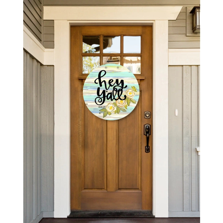 Hey Yall Door Hanger