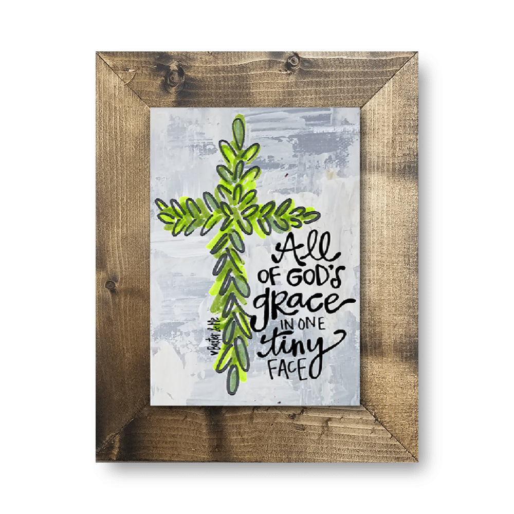All Of God's Grace - Framed Art