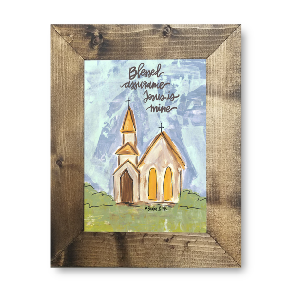 Blessed Assurance - Framed Art