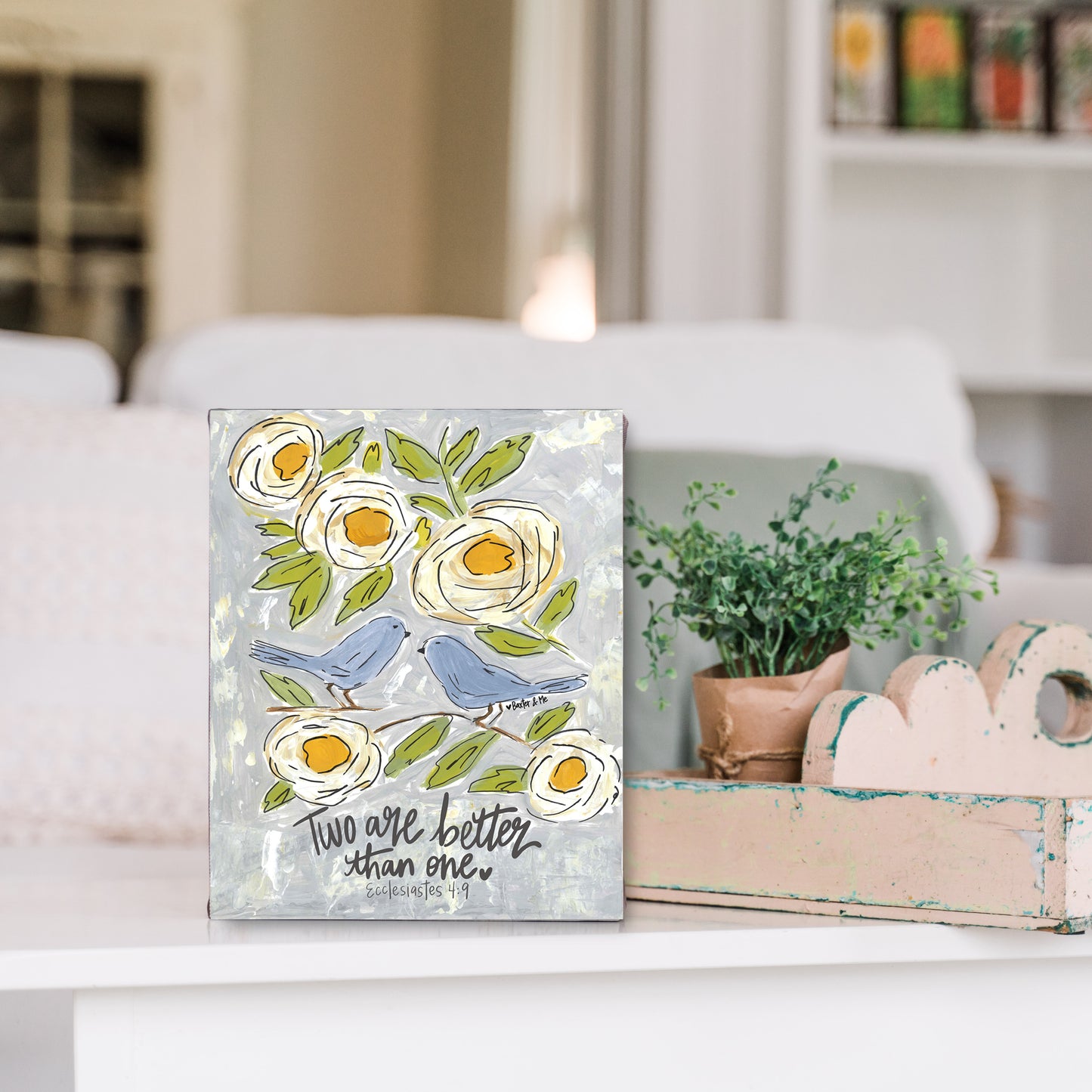 Two Are Better Than One - Wrapped Canvas