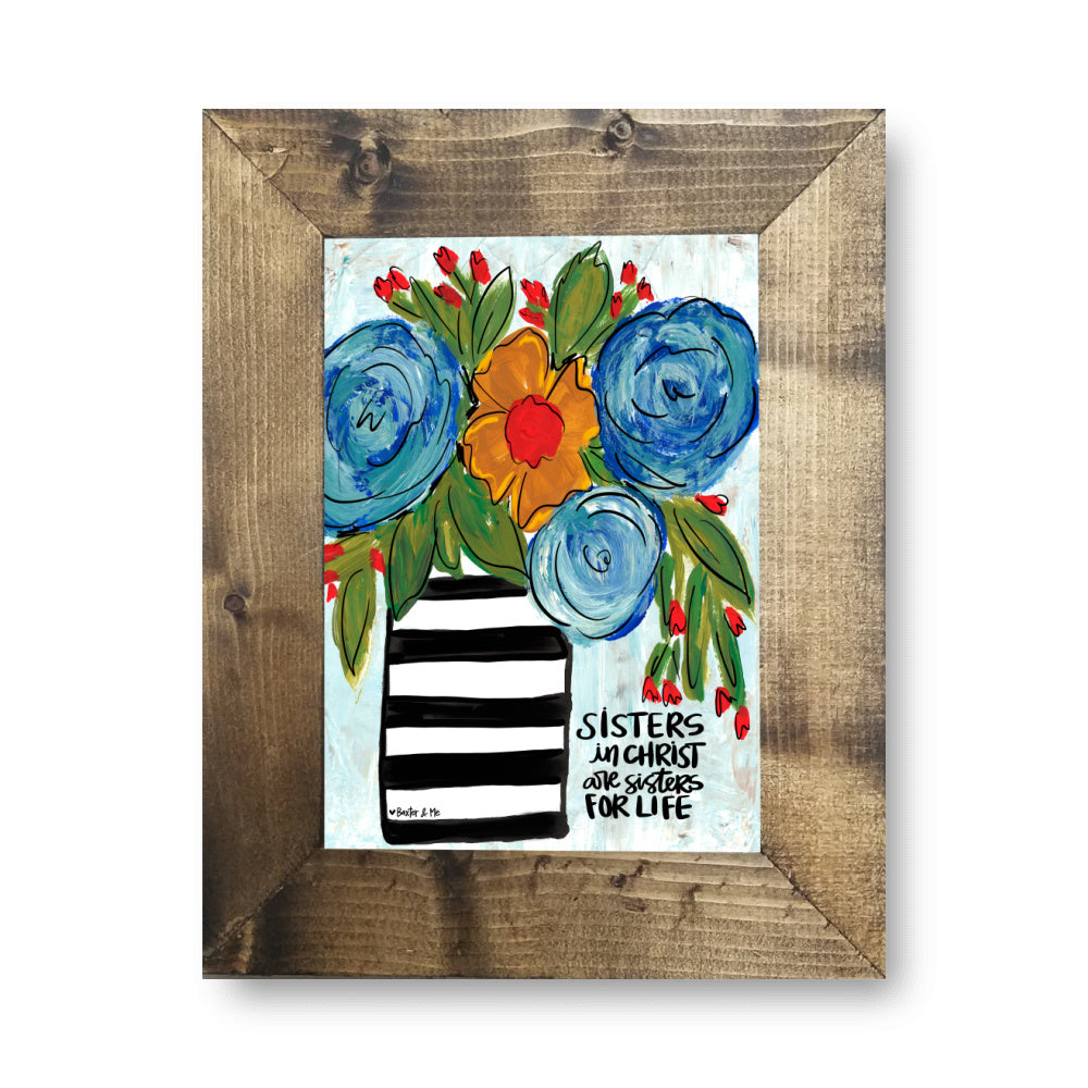 Sisters in Christ Framed Art