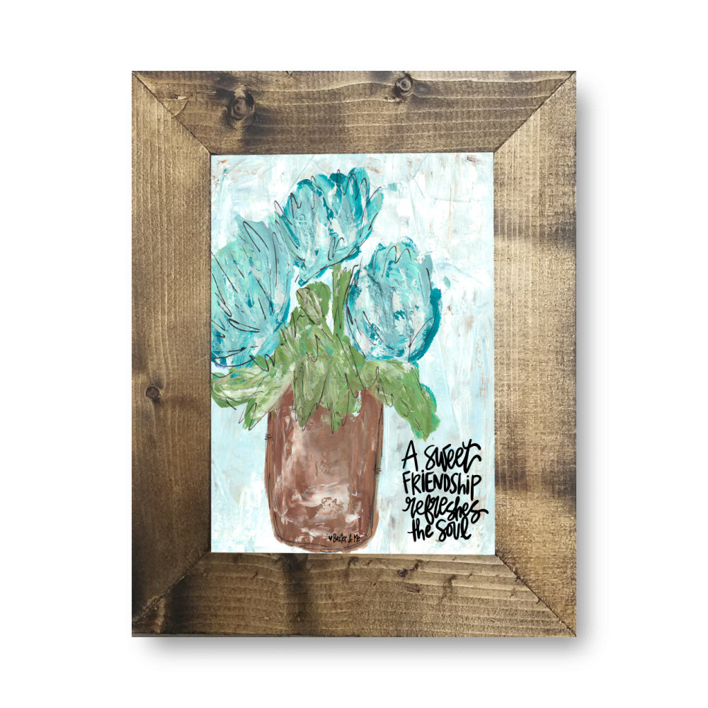 Sweet Friendship Framed Art