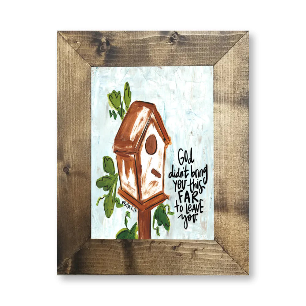 Birdhouse Framed Art